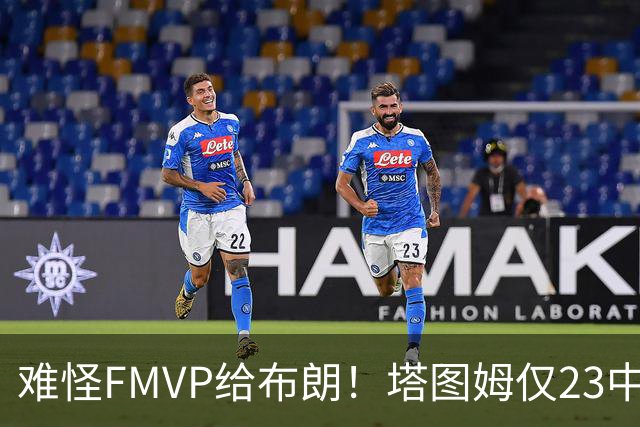 难怪FMVP给布朗！塔图姆仅23中6，乔治空砍38分，惨遭22分大逆转